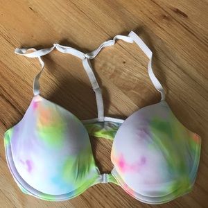 VS TBack bra with front closure multicolor
